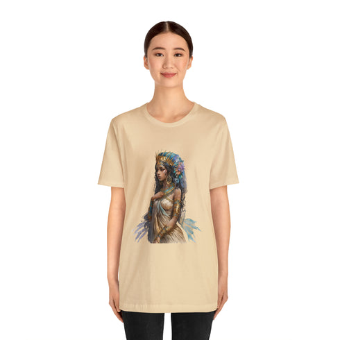 Ancient Egyptian Priestess - Short Sleeve Tee